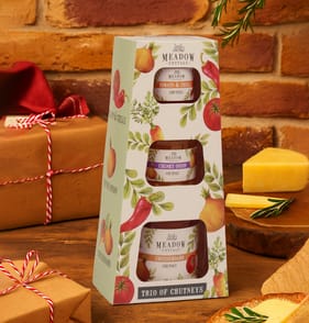 Meadow Cottage Trio Of Chutneys 325g