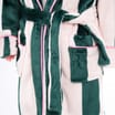 Originals Kids Pink & Green Striped Dressing Gown