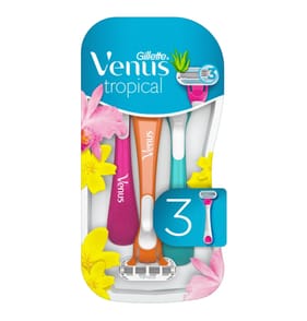 Gillette Venus Tropical Razors 3 Pack