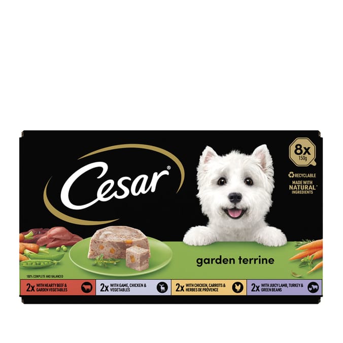 Ingredients in hot sale caesars dog food