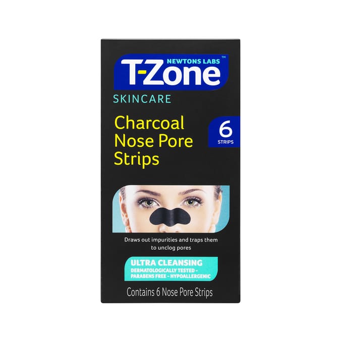 T-Zone Charcoal Nose Pore Strips 6 Strips