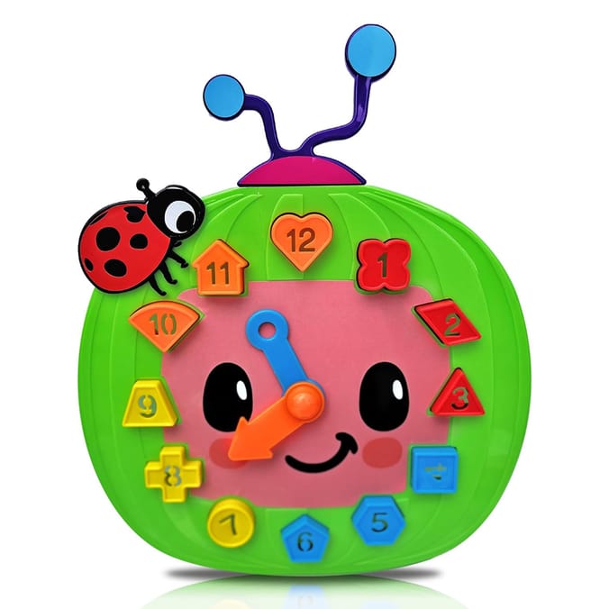 Cocomelon Shape 'N' Sort Learning Clock
