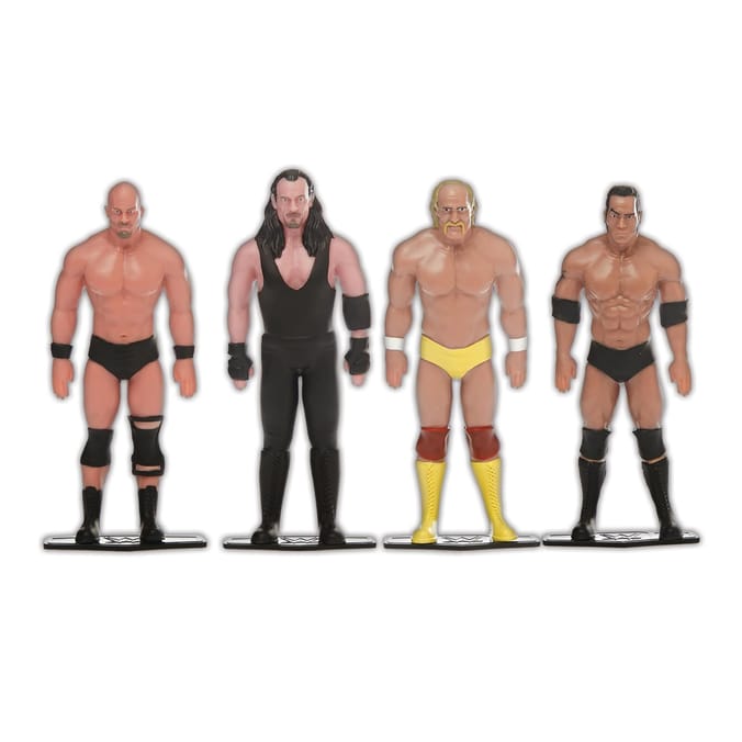 WWE Flexfigs Legends 4 Pack