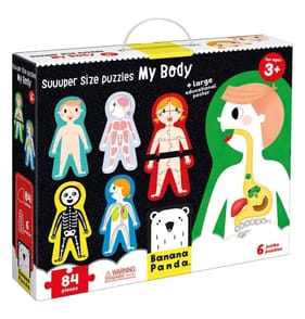 Banana Panda Suuuper Size Puzzle 6 Pack - My Body