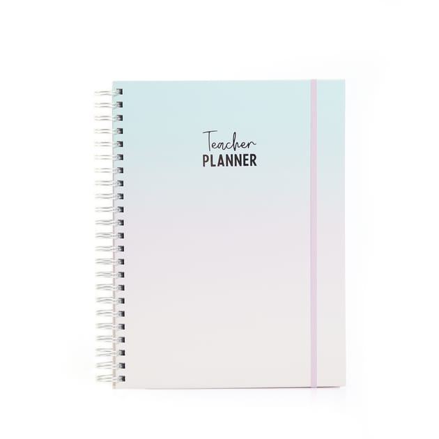 Teacher Planner Ombre Home Bargains
