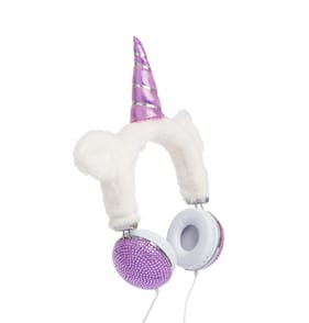 Dreamer Unicorn Wired Headphones - Purple