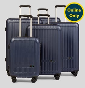 Super 5 Little Venice Hard Shell Suitcase Set of 5 - Navy