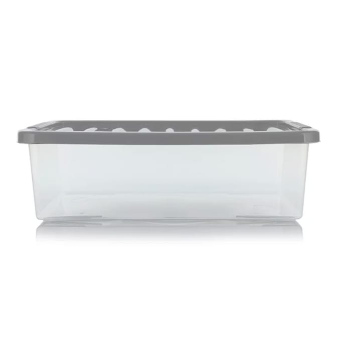 Home Utility 32 Litre Plastic Storage Box & Lid