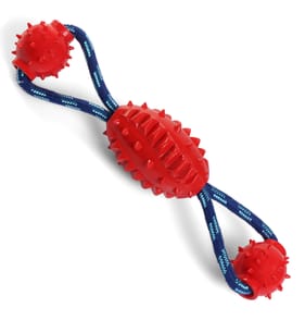 Tuff Woof Rough & Tough Dog Toy - Rope & Ball