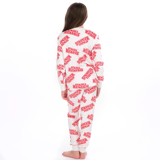 Stranger Things Kids Fleece Pyjamas
