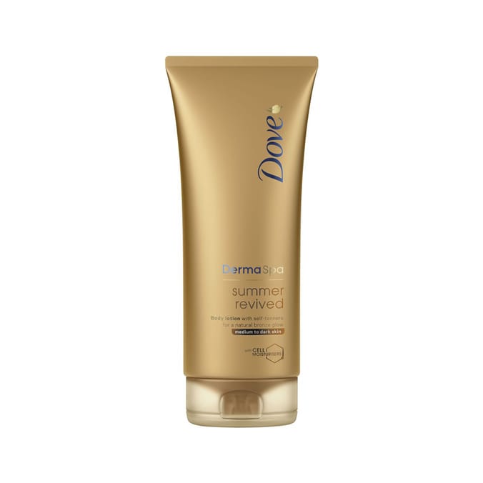 Dove DermaSpa Summer Revived Medium to Dark Skin 200ml