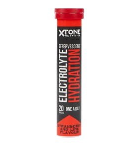 XTone Nutrition Electrolyte Hydration Effervescent Tablets 20s - Strawberry & Lime