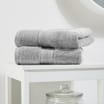 Home Collections Silver 2 Luxury Hand Towels