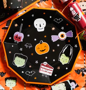Hallow Scream Paper Plates 10 Pack