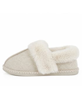 Originals Ladies Cream Slippers - Size 5