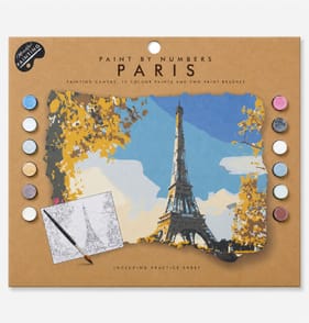 Mindful Painting Part By Numbers - Paris
