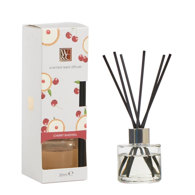 Wickford & Co Scented Reed Diffuser 30ml - Cherry Bakewell