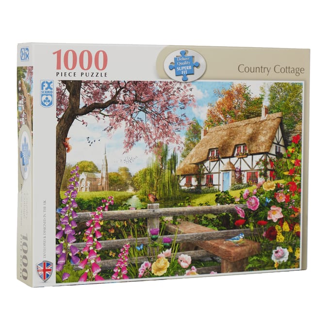 1000 Piece Puzzle - Country Cottage