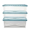 Home Collections 32 Litre Under Bed Storage Boxes x3