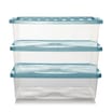 Everyday Essentials 32 Litre Under Bed Storage Boxes 3 Pack