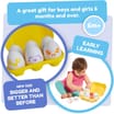 Toomies Hide and Squeak Eggs Baby Toy