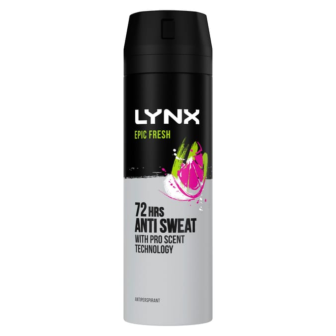 Lynx Antiperspirant Deodorant 200ml - Epic Fresh