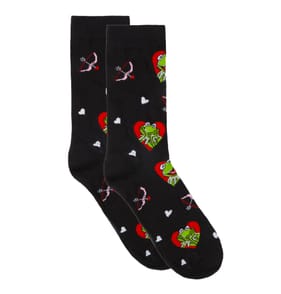 The Muppets Mens Kermit Socks - Size 8-11