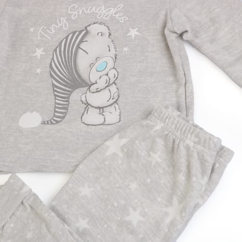 Tatty Teddy Baby Unisex 2-Pack Sleepsuits – 100% Cotton, Long Sleeve, 9-12 Months