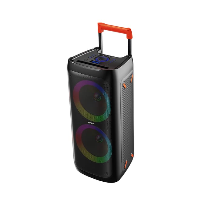 Pifco LED Trolley Tower Speaker 40w