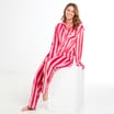 Originals Ladies Pink & Red Striped Pyjamas