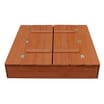 Liberty House Toys Kids Sandpit With Seating And Cover