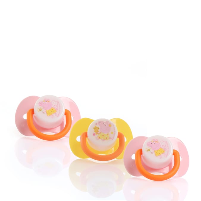 Peppa Pig Soothers 3 Pack
