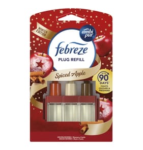 Febreze 3Volution Air Freshener Plug In Refill 20ml - Spiced Apple
