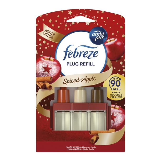 Febreze 3Volution Air Freshener Plug In Refill 20ml - Spiced Apple