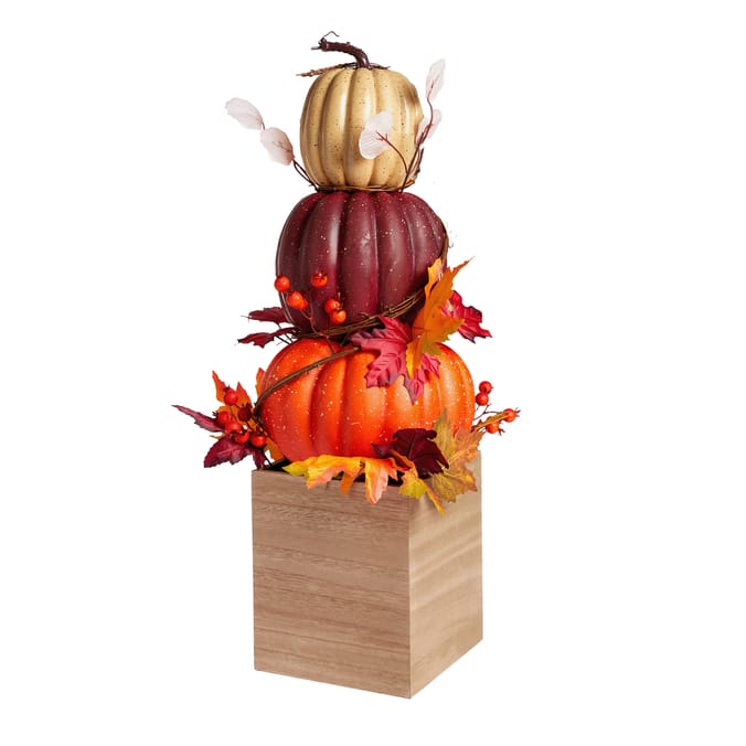 The Lifestyle Edit Harvest XL Stacking Pumpkins