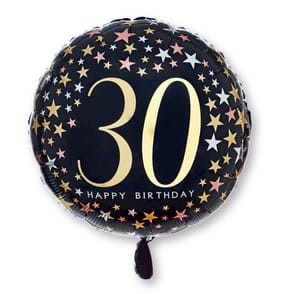Lets Party Foil 30th Balloon