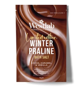 Westlab Winter Praline Bath Salts 1kg - Cocoa, Caramel & Vanilla