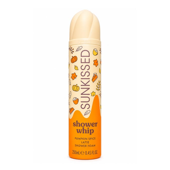 Sunkissed Shower Whip 250ml - Pumpkin Spiced Latte