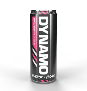 Protein Dynamix Dynamo Energy Drink 330ml - Mixed Berry x12