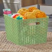 Utility Patterned Storage Basket