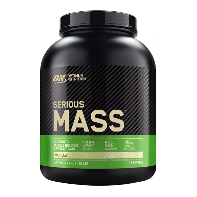 Optimum Nutrition Serious Mass Protein Powder 2.73kg - Vanilla