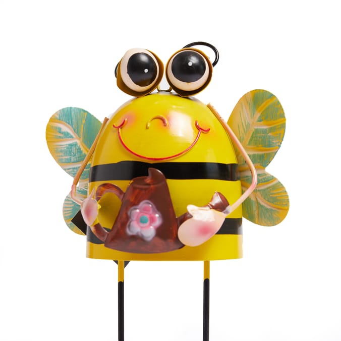 Jardin Metal Standing Bee Decor