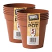 Sankey Grow Pot 12.7cm 5 Pack x2