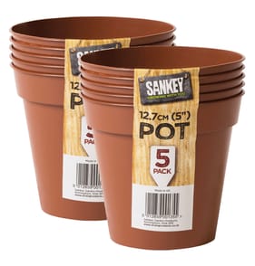 Sankey Grow Pot 12.7cm 5 Pack x2