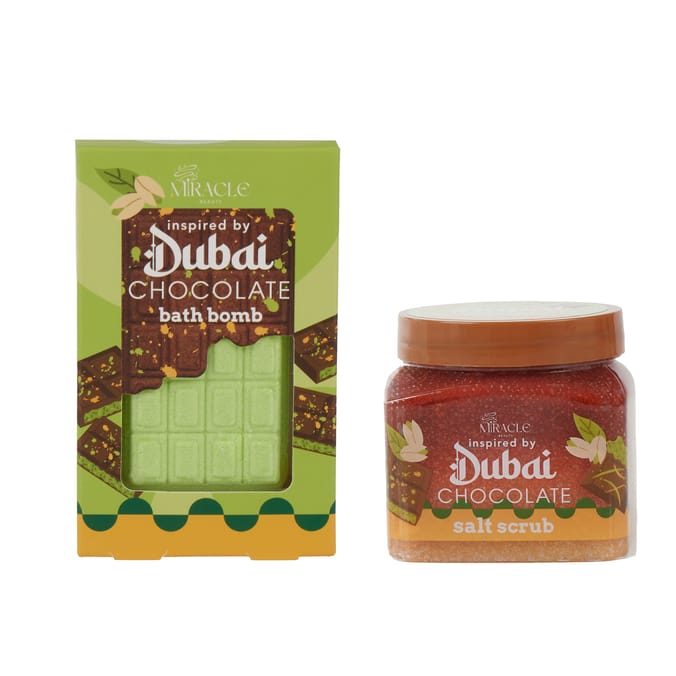 Dubai Chocolate Bath Set