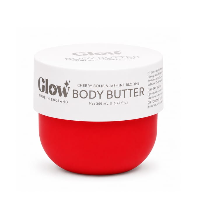 Glow Body Glow Body Butter 250ml - Cherry Bomb & Jasmine Blooms