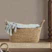 Home Collections Straw Rope Rectangle Storage Basket