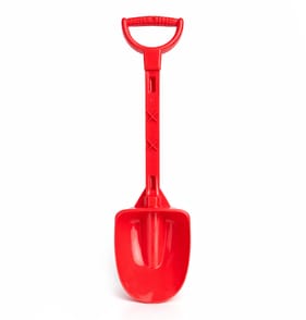 Let's Play Toy Large Spade - Red