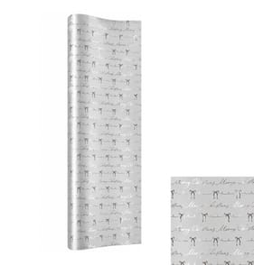 Festive Feeling Luxury 4M Wrapping Paper - Merry Christmas