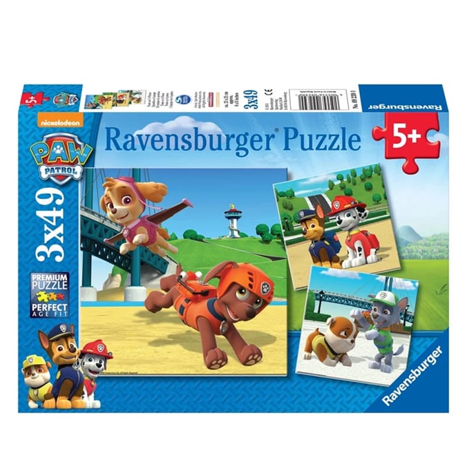 Ravensburger 3x49 Piece Puzzle - Paw Patrol